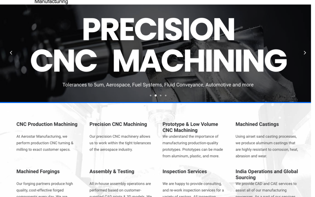 CNC Production Machining & Assembly Site